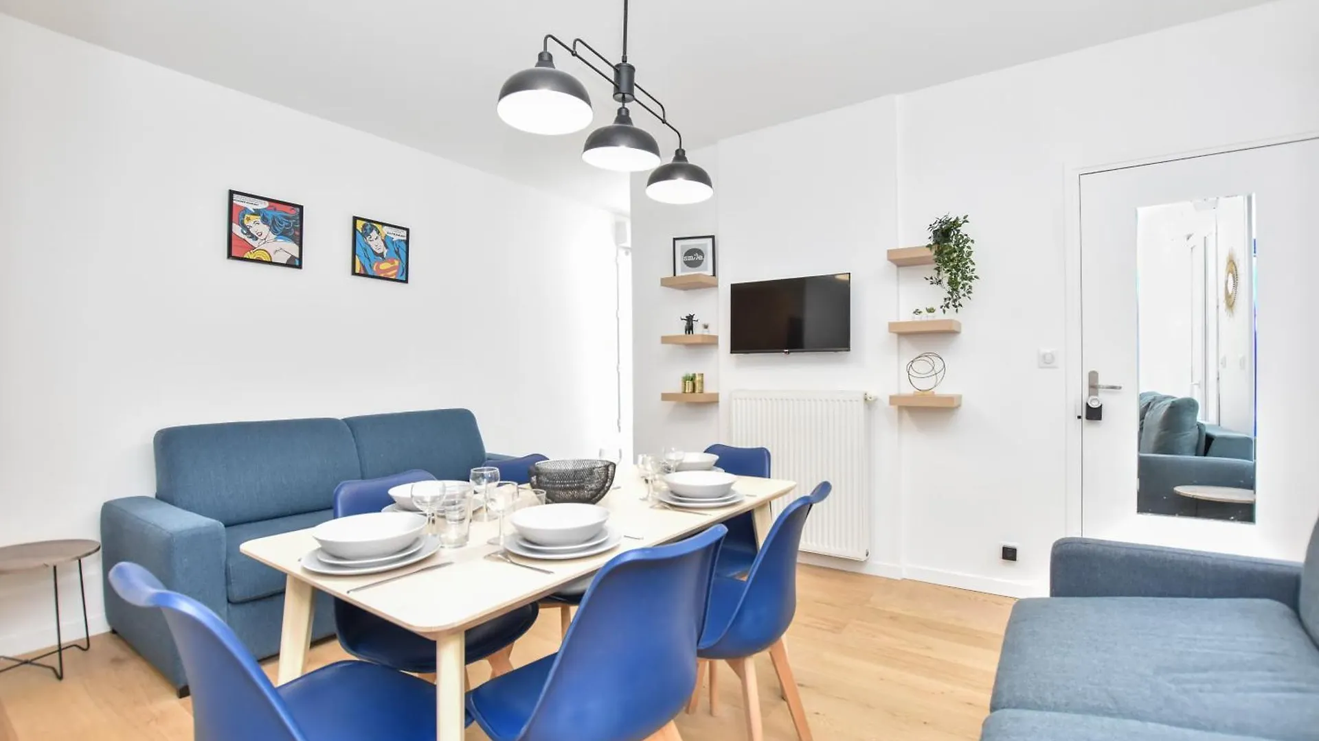 Authentic Apartment - 1Br-6P - Saint-Fargeau Paris 0*,